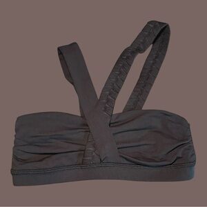 Lululemon Asymmetrical Halter Neck Bralette Sz 2